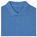 Iqoniq Yosemite PiquÃ©-Poloshirt aus recycelter Baumwolle, heather blue, XXXL