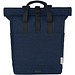 Joey 15 Zoll GRS Rolltop Laptop-Rucksack aus recyceltem Canvas 15 L, navy