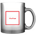 Kaffeetasse weiß gefrostet, 300 ml, transparent Kaffeetasse weiß gefrostet, 300 ml, transparent