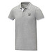Morgan Polo für Herren, zweifarbig, heather grau, M
