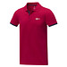 Morgan Polo für Herren, zweifarbig, rot, 3XL