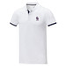 Morgan Polo für Herren, zweifarbig, weiss, L