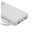 Powerbank MULTI CHARGE 10.000 mAh,weiß