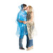 Regenponcho Standard, transparent-gelb
