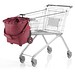 reisenthel® Einkaufsroller carrycruiser, twist maroon