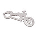 ROMINOX® Key Tool, Motorbike - 21 Funktionen, silber