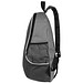 Rucksack mit Seitenfächern aus Polyester, schwarz Rucksack mit Seitenfächern aus Polyester, schwarz