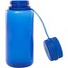 Ryder 900 ml RCS-zertifizierte RPET-Sportflasche mit Multifunktionsdeckel, royalblau