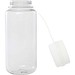 Ryder 900 ml RCS-zertifizierte RPET-Sportflasche mit Multifunktionsdeckel, weiss