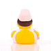Schnabels® Bade-Ente Krankenschwester, gelb/weiß