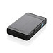 Skywave 5000mah Solar Powerbank, 10W Wireless aus rPlastik, schwarz