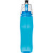 Sporttrinkflasche mit Sprayfunktion , hellblau