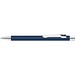 uma® Metall-Kugelschreiber Straight SI, blaue Mine, dunkelblau