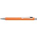 uma® Metall-Kugelschreiber Straight SI, blaue Mine, orange