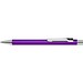 uma® Metall-Kugelschreiber Straight SI, blaue Mine, violett