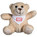 Teddybär Baby aus Plüsch, beige Teddybär Baby aus Plüsch, beige