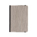Treeline A5 Deluxe Notizbuch mit Holzeinband, grau