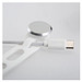 USB-C Kabel mit Kabelbinder REEVES-CONVERTICS TIE, silber