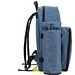 WHITSUNDAY. Picknick-Kühlrucksack aus 600D, recyceltem Polyester, mit hoher Dichte, Blau
