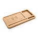 XD COLLECTION Bambus Desk Organizer mit 10 Wireless Charger, braun