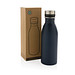 XD COLLECTION Deluxe Wasserflasche aus RCS recyceltem Stainless-Steel, navy blau