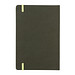 XD COLLECTION GRS-zertifiziertes rPET-A5-Notizbuch, grün, grün