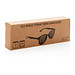 XD COLLECTION Weizenstroh Sonnenbrille ECO, schwarz