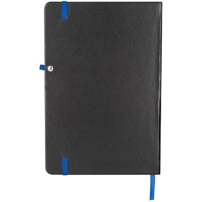 Notizbuch BlackLine, DIN A5, schwarz/blau