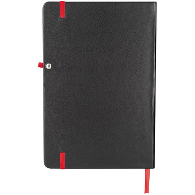 Notizbuch BlackLine, DIN A5, schwarz/rot
