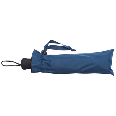 Automatik-Taschenschirm aus Polyester, dunkelblau