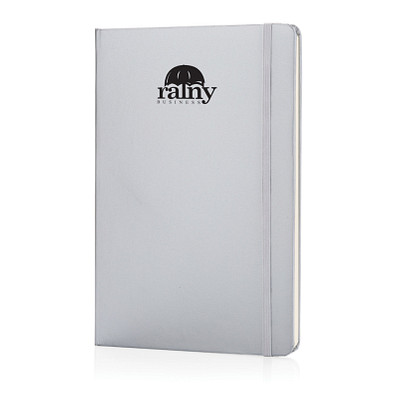XD COLLECTION Notizbuch Basic Hardcover DIN A5, silber