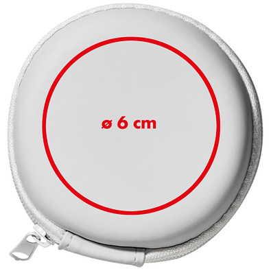 Bluetooth Kopfhörer mit Lautstärkeregulierung, weiss