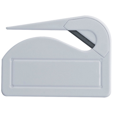 Brieföffner mit Metallklinge, weiss