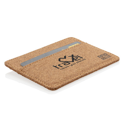 XD COLLECTION RFID Slim-Wallet ECO Kork, braun