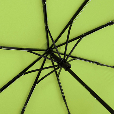 FARE® Mini-Taschenschirm ÖkoBrella, Holzgriff, limette