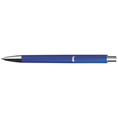 Druckkugelschreiber Pamplona, blaue Mine, blau