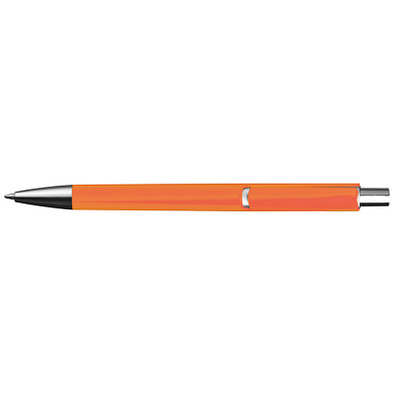 Druckkugelschreiber Pamplona, blaue Mine, orange