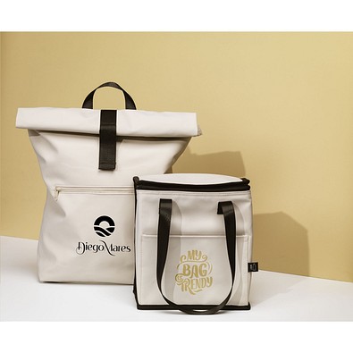 Recycled PU Kühltasche ChillBag, Beige