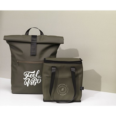 Recycled PU Kühltasche ChillBag, Grün