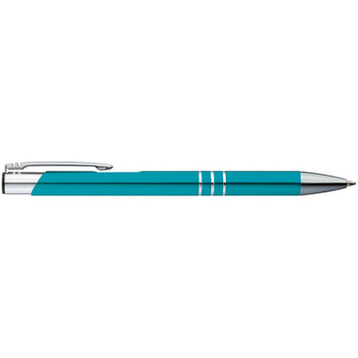 LANCE® Metall-Kugelschreiber Minsk metallic, türkis