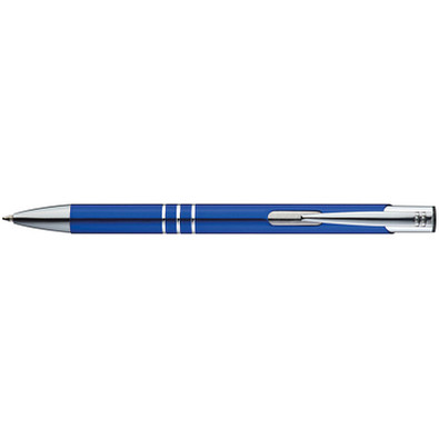 LANCE® Metall-Schreibset Minsk, blaue Mine, Blau metallic