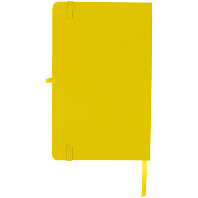 Notizbuch Happy, DIN A5, blanko, gelb