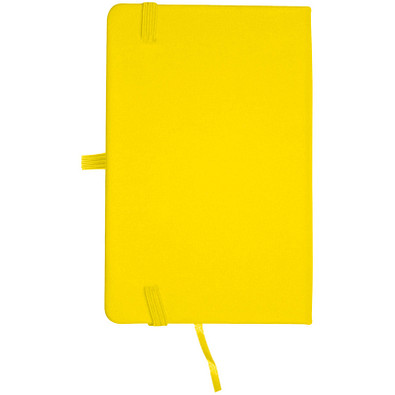 Notizbuch Happy, DIN A6, blanko, gelb