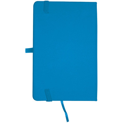 Notizbuch Happy, DIN A6, blanko, türkis