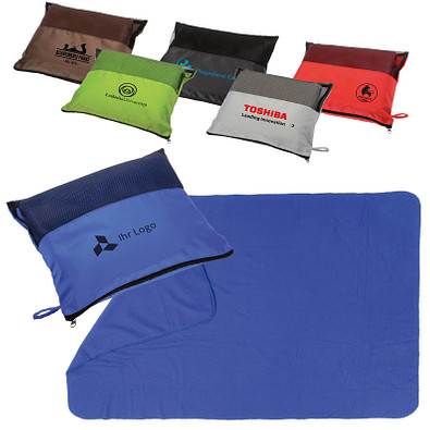 Picknickdecke Compact, blau