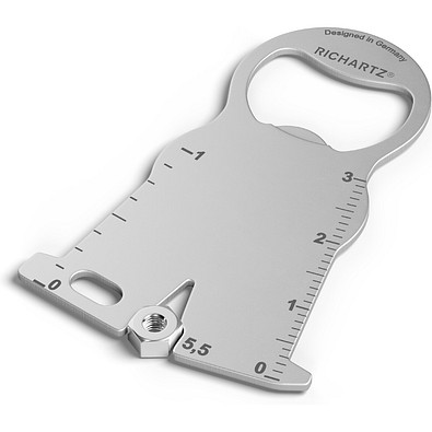 RICHARTZ® EINKAUFSWAGENLÖSER karl surfer, silber