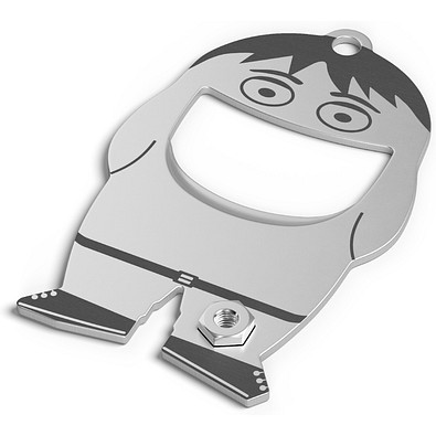 RICHARTZ® FLASCHENÖFFNER fred union, silber