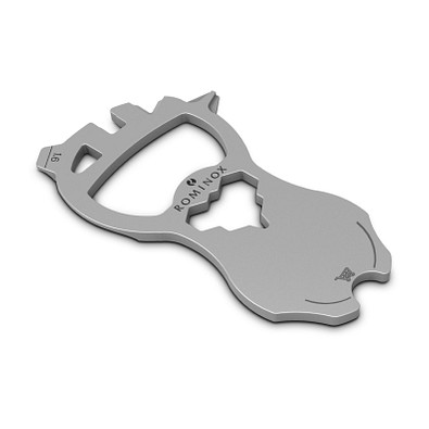 ROMINOX® Key Tool, Little Shopper - 14 Funktionen, silber