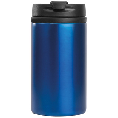 Trinkbecher aus Metall, 250 ml, blau