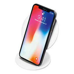 reeves® Wireless charging stand Venice II, weiß